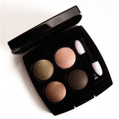 Chanel Tisse d'Automne Eyeshadow Quad Review, Photos, 